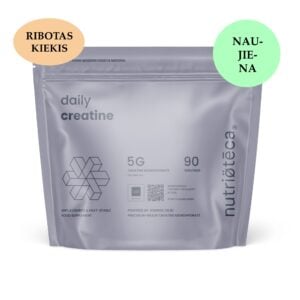 NUTRIOTECA kreatino monohidratas su Jenerise Cr.01™ – SGS tikrinamas kiekvienoje partijoje, kasdieniam vartojimui skirtas kreatinas.